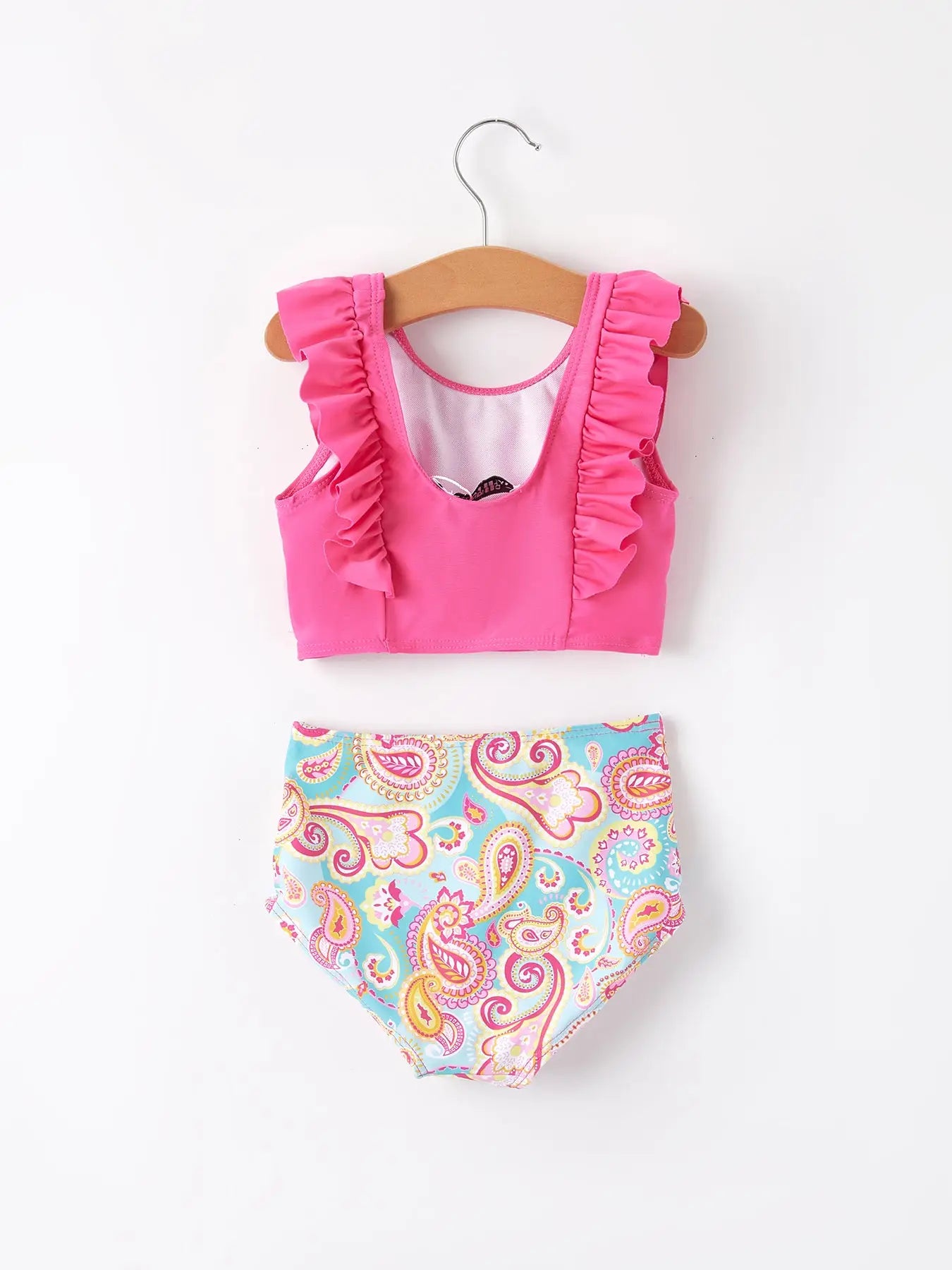 Hot Pink Girls Swimsuit- {IN STOCK}