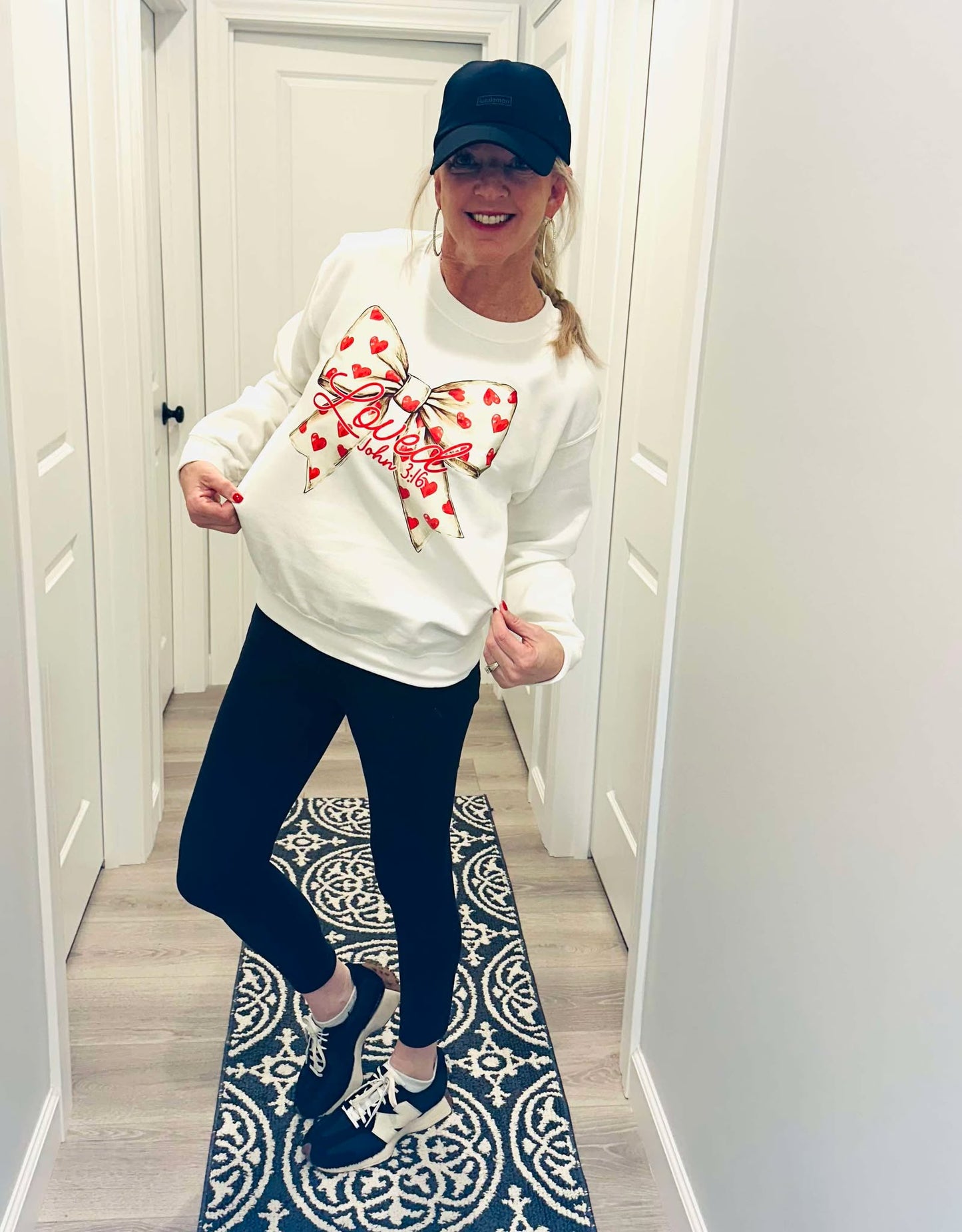 Loved Bow Sweatshirt