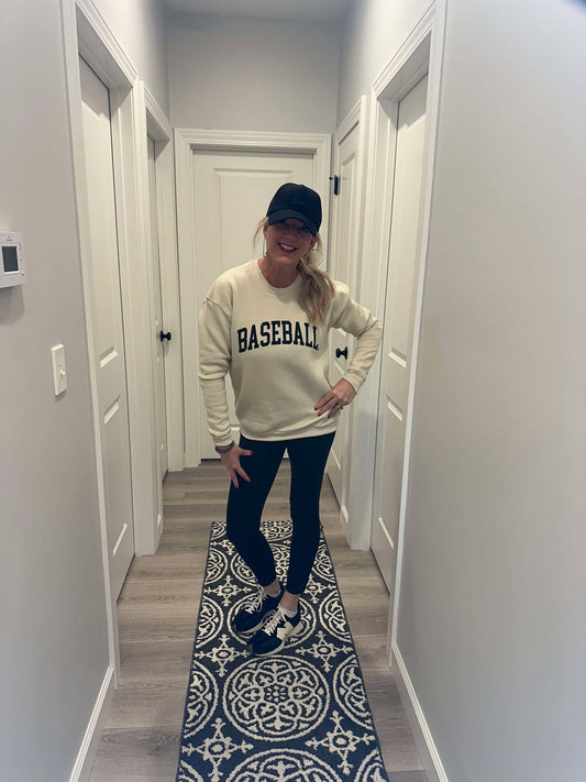 Baseball Crew Neck